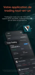 application de trading Vantage