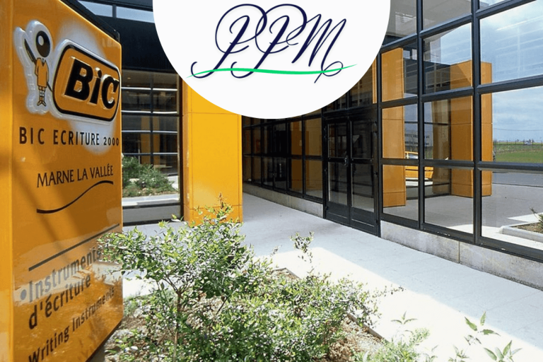 Analyse de l'action BIC montrant une opportunité d'achat après une chute de 9% et un rebond sur une trendline haussière, avec objectif de prix à 70 €