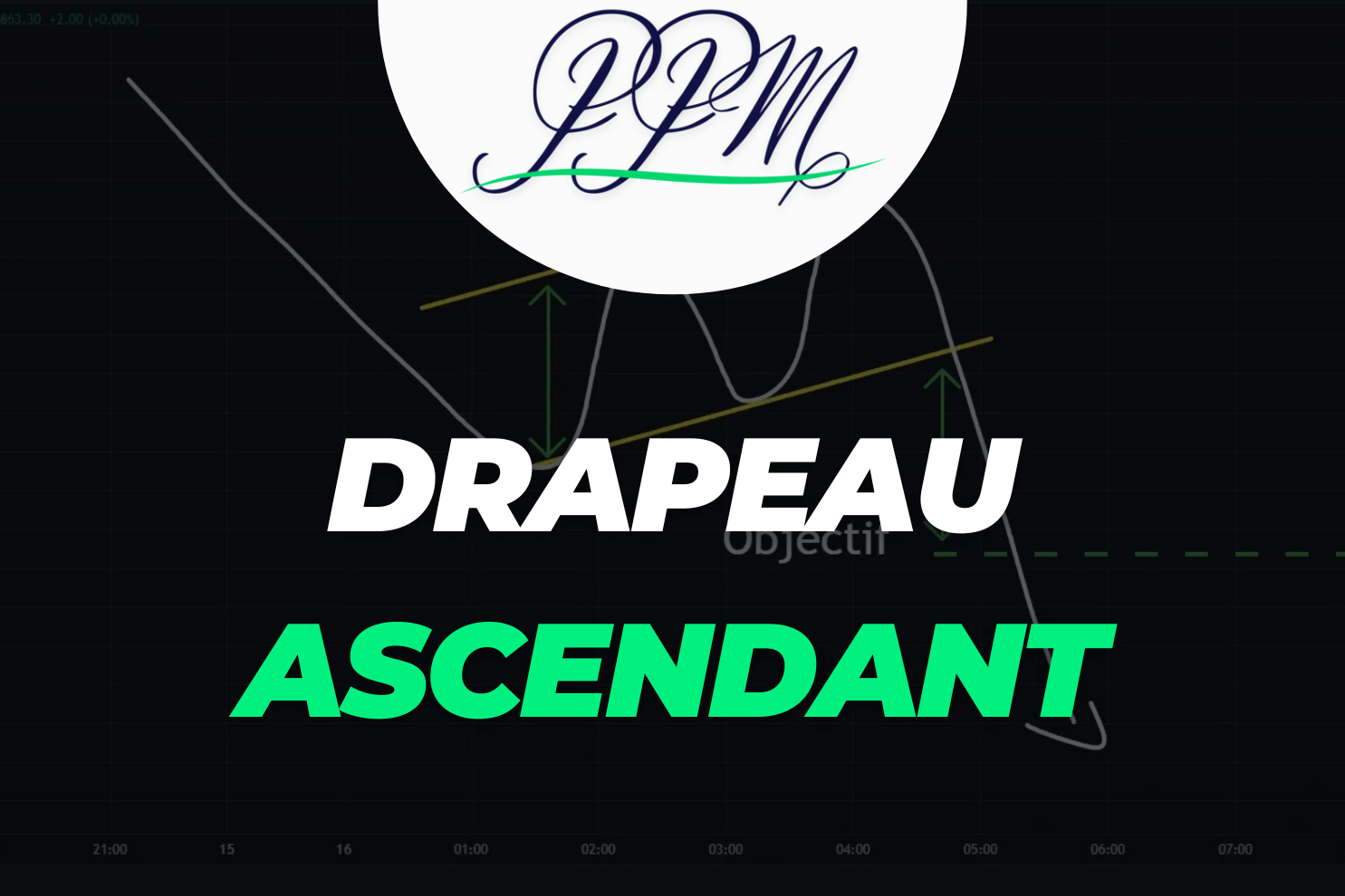 Figure Chartiste Drapeau Ascendant