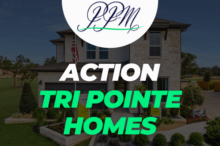 action tri pointe homes opportunité d'achat