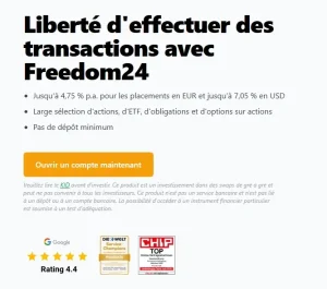 bouton ouvrir un compte freedom 24