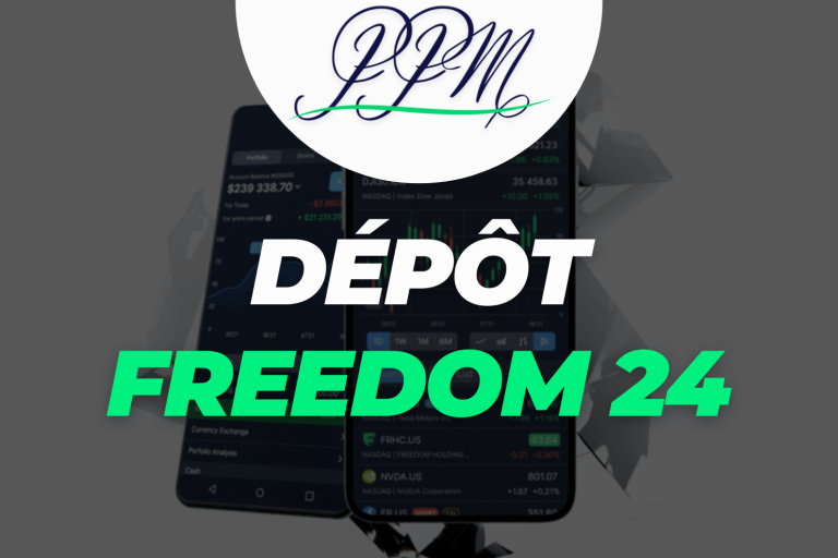 comment faire un dépôt freedom 24