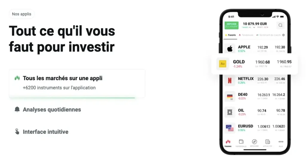 services XTB pour traders débutants