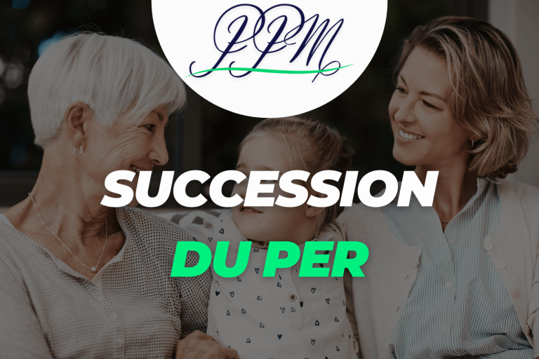 succession plan épargne retraite (PER)