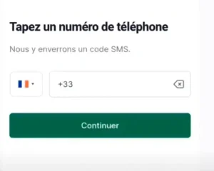 vérification numéro de téléphone freedom 24