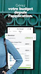 application fortuneo suivi des comptes et budget