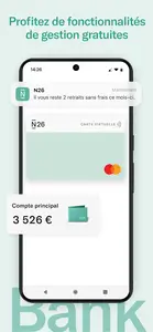 fonctionnalité de gestion gratuite n26