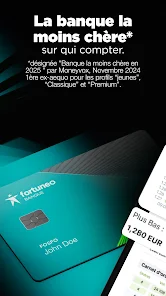 fortuneo banque la moins chere