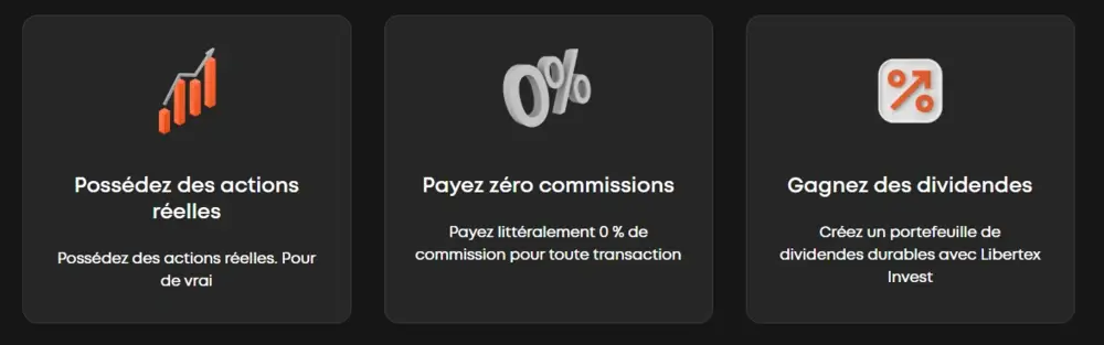 Libertex invest, le compte titres de Libertex