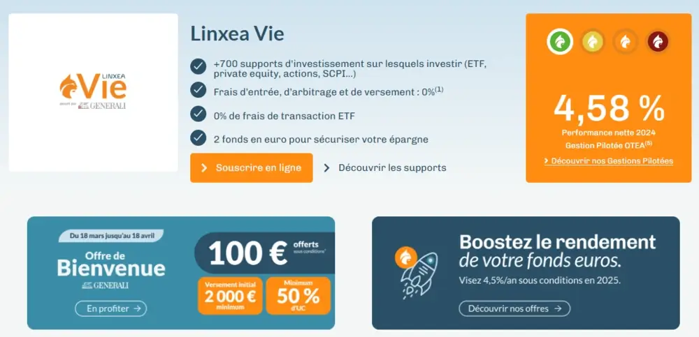 linxea vie