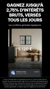 taux d'intérêts quotidien revolut