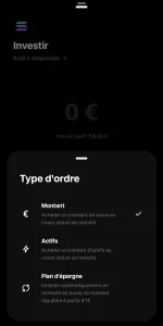 type d'ordre et DCA