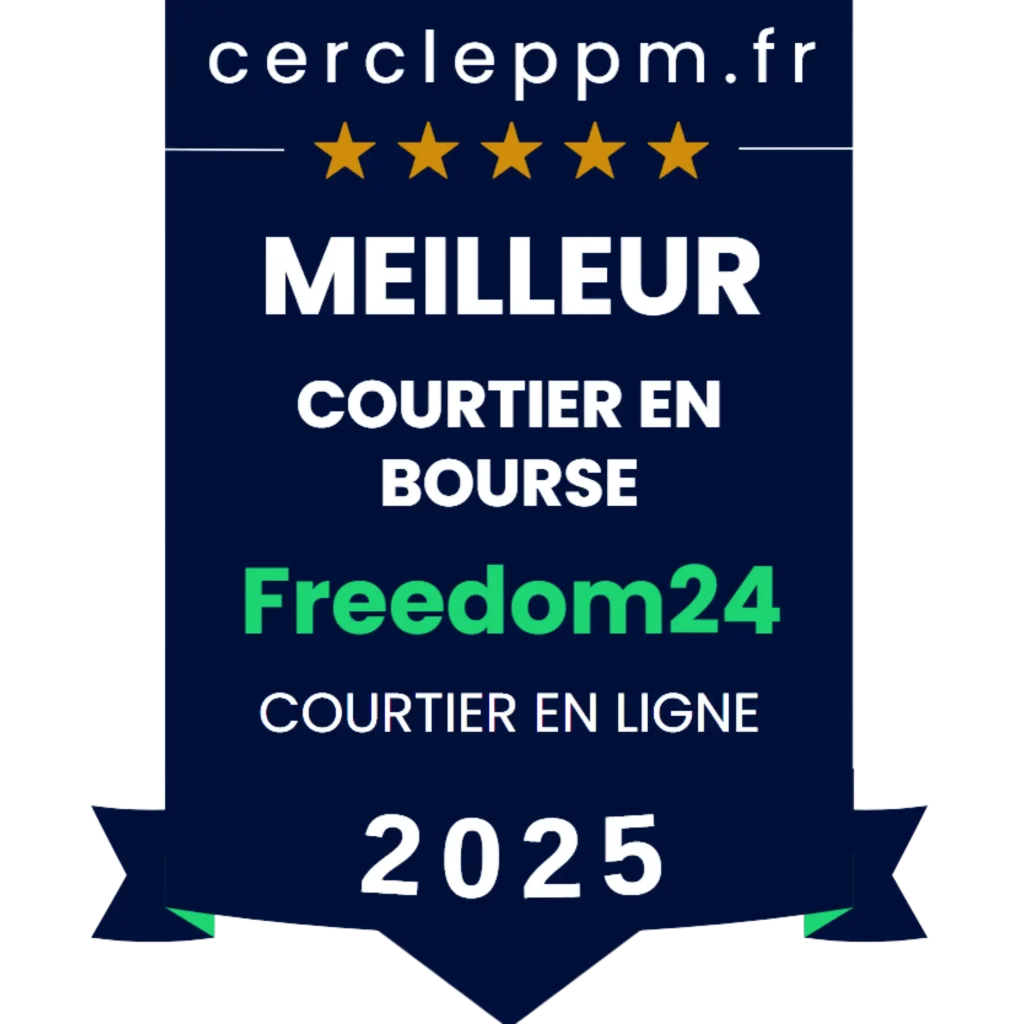 Freedom24 meilleur courtier en bourse 2025