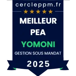 meilleur pea sous gestion 2025 Yomoni récompense Cercle PPM meilleur pea sous gestion 2025 Yomoni récompense Cercle PPM