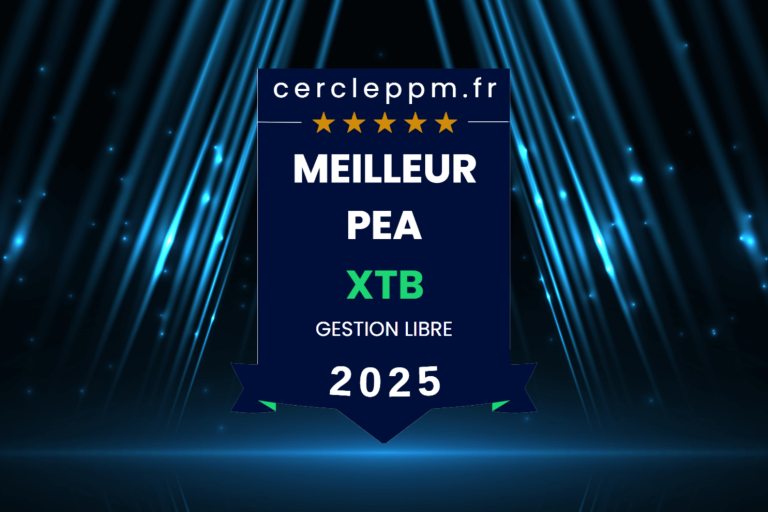 XTB meilleur PEA 2025 gestion libre