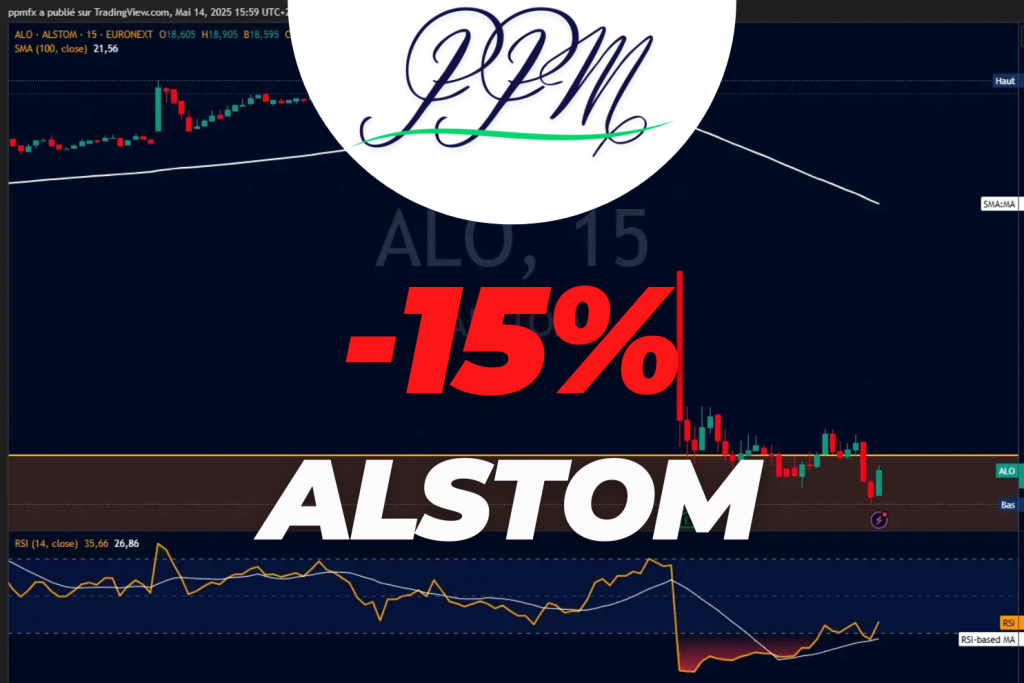 alstom chute en bourse opportunité d'achat