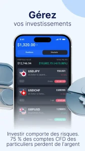 wallet et compte multi devises admirals