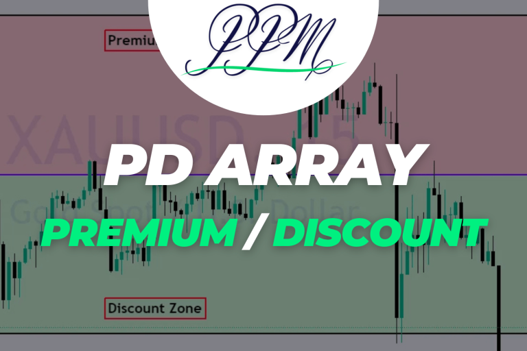 PD array ICT zone premium et zone discount